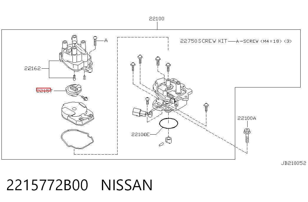 2215772B00 Nissan/Infiniti
