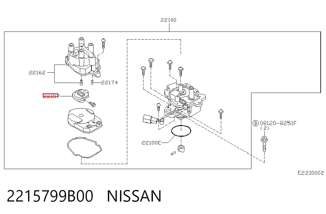 2215799B00 Nissan/Infiniti
