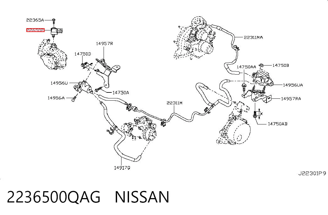 2236500QAG Nissan/Infiniti