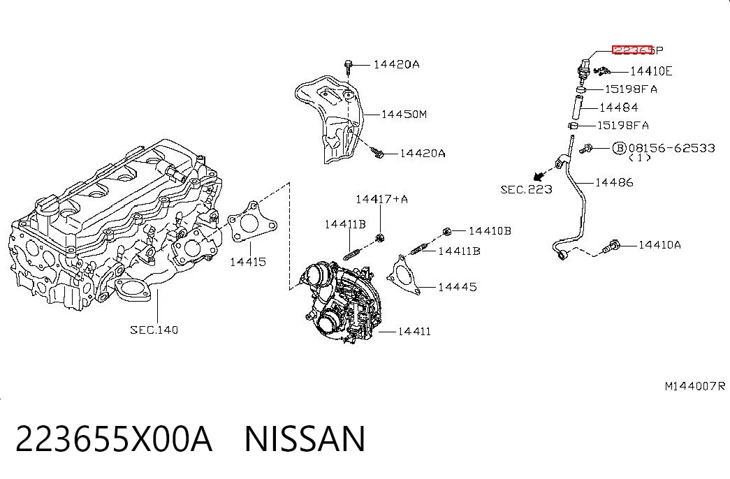 223655X00A Nissan/Infiniti