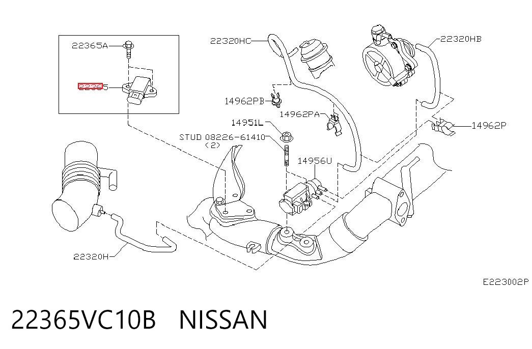 22365VC10B Nissan/Infiniti