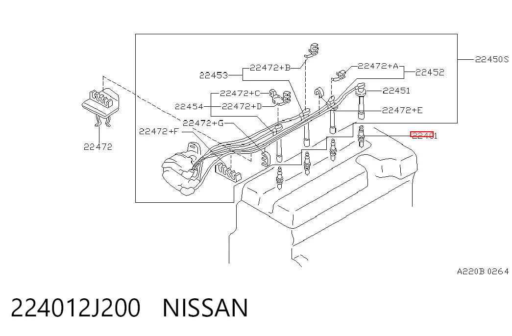 224012J200 Nissan/Infiniti