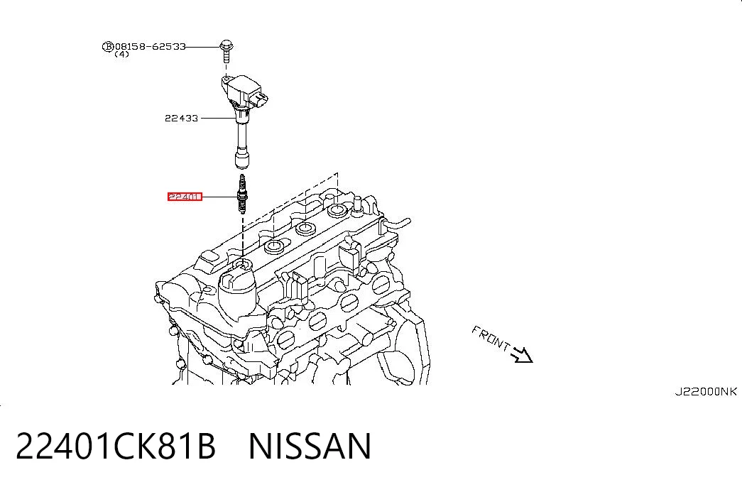 22401CK81B Nissan/Infiniti
