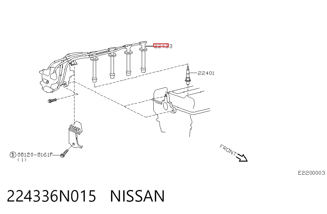224336N015 Nissan/Infiniti