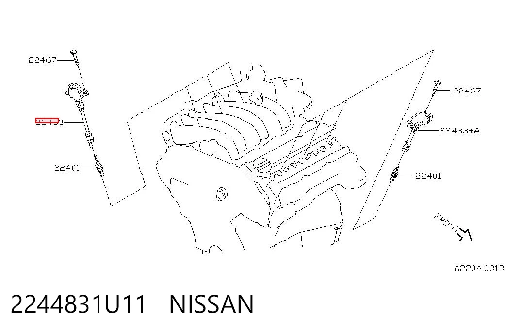 2244831U11 Nissan/Infiniti