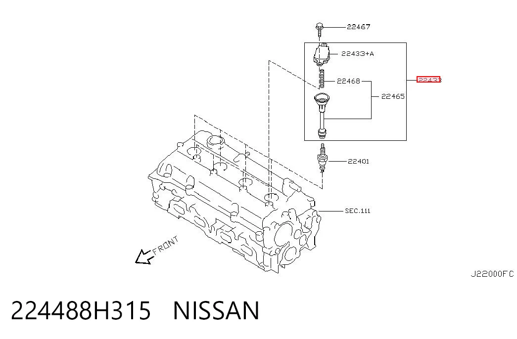 224488H315 Nissan/Infiniti