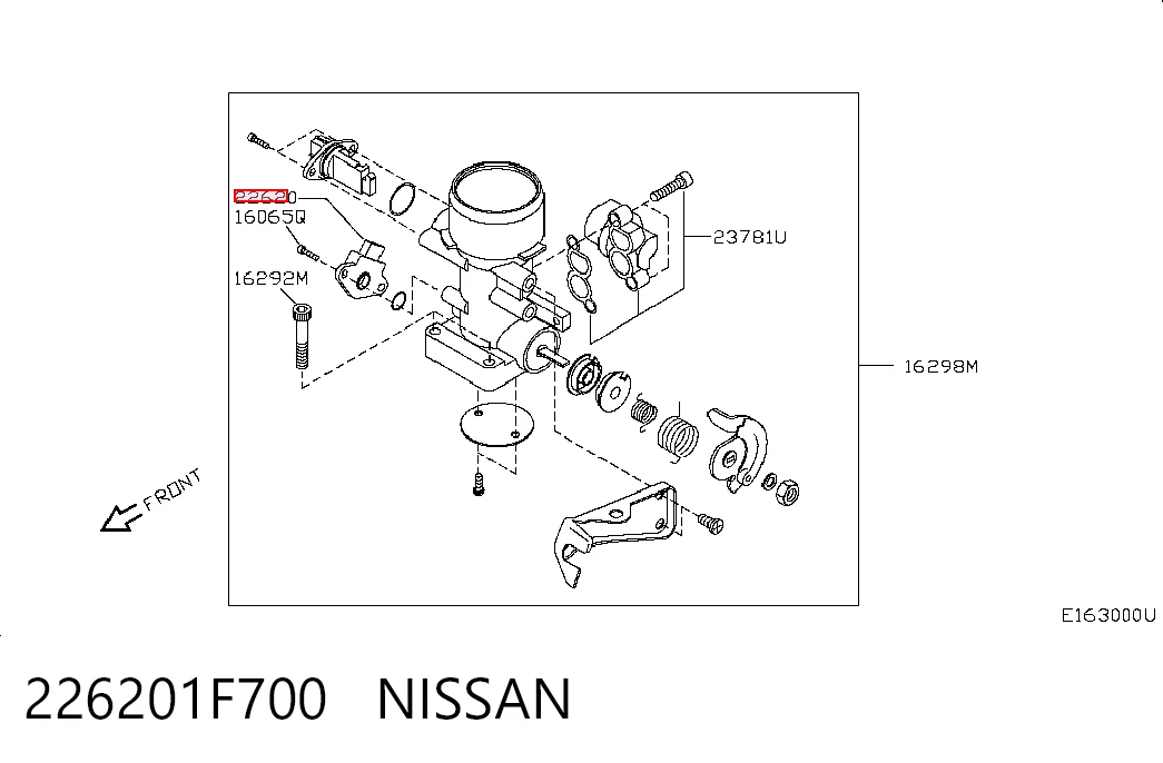  Sensor TPS KIA Cerato 1