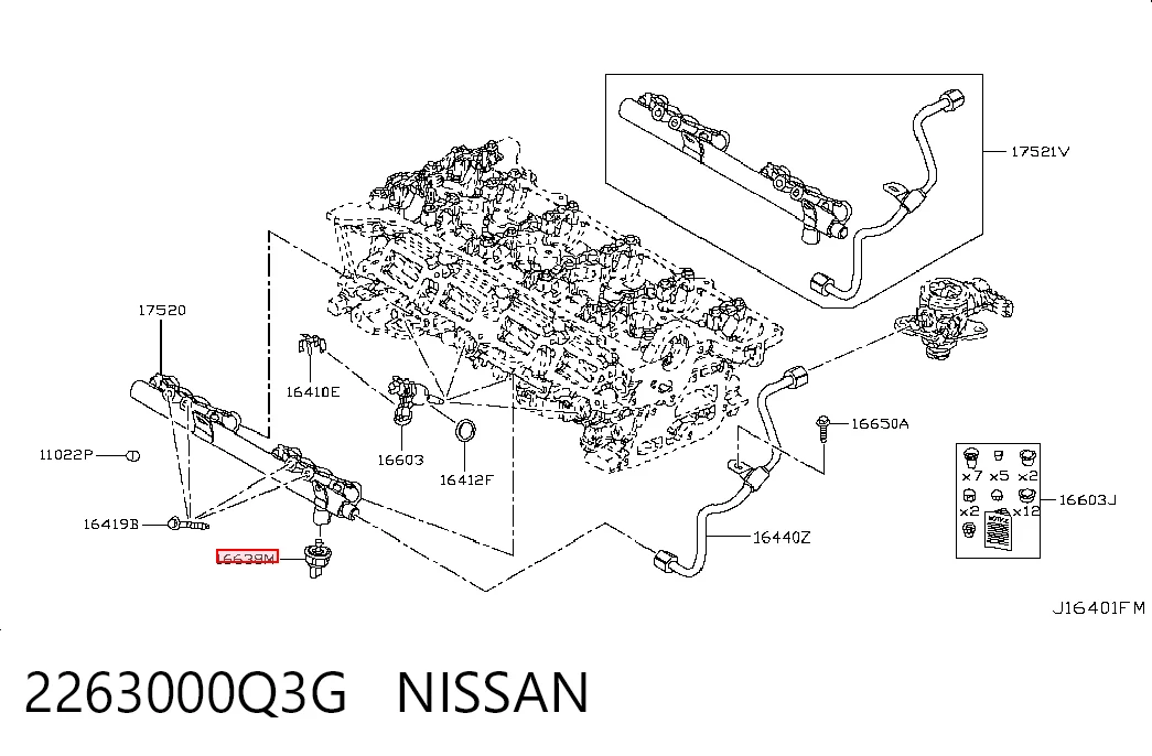 2263000Q3G Nissan/Infiniti