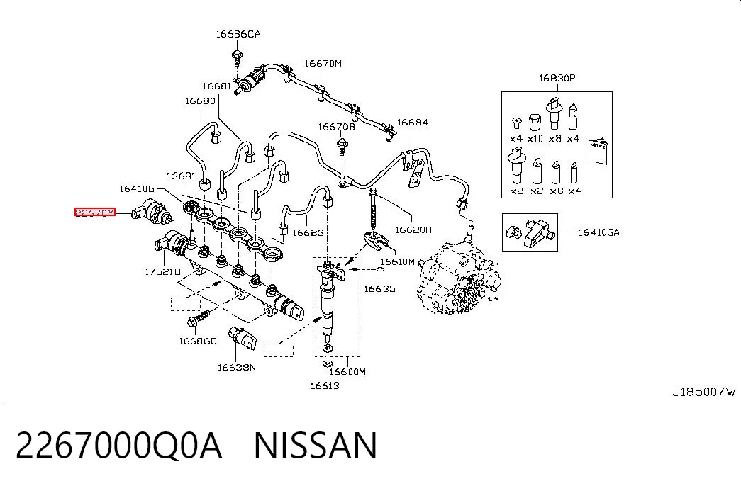 2267000Q0A Nissan/Infiniti