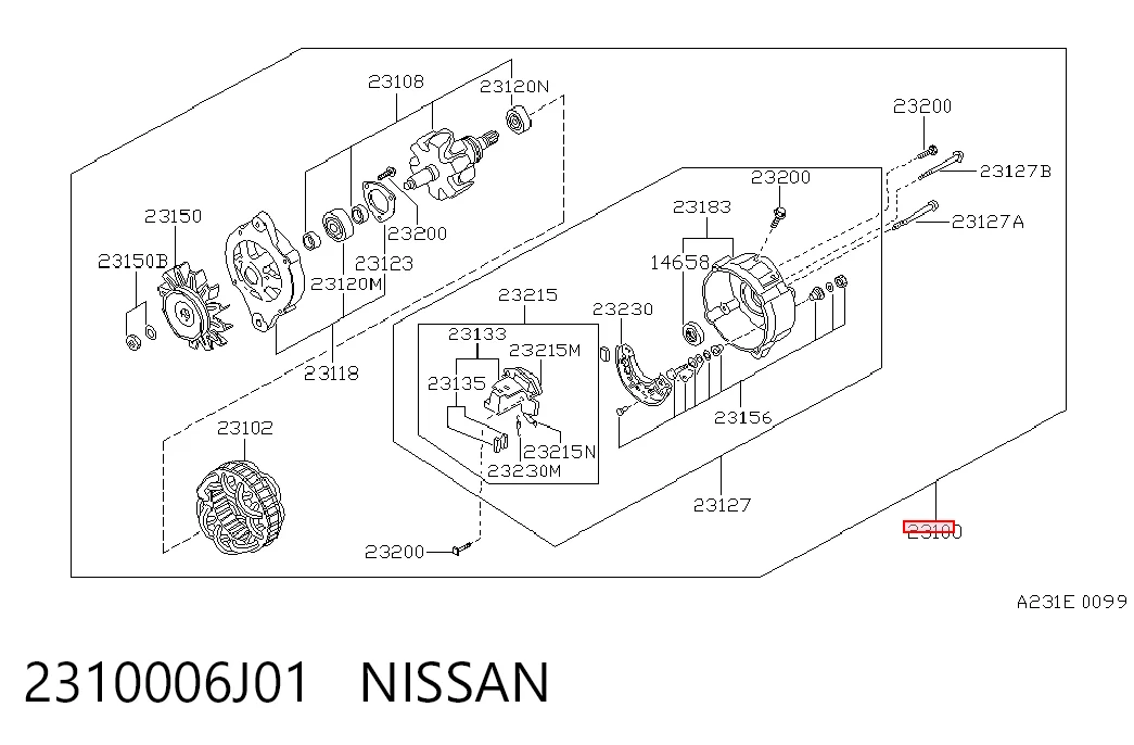 Alternador 6033GB4016 Renault (RVI)