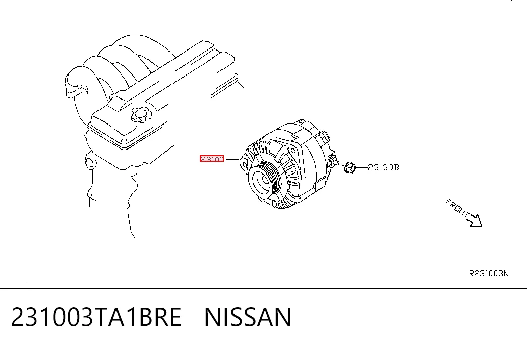  Alternador Nissan Altima 