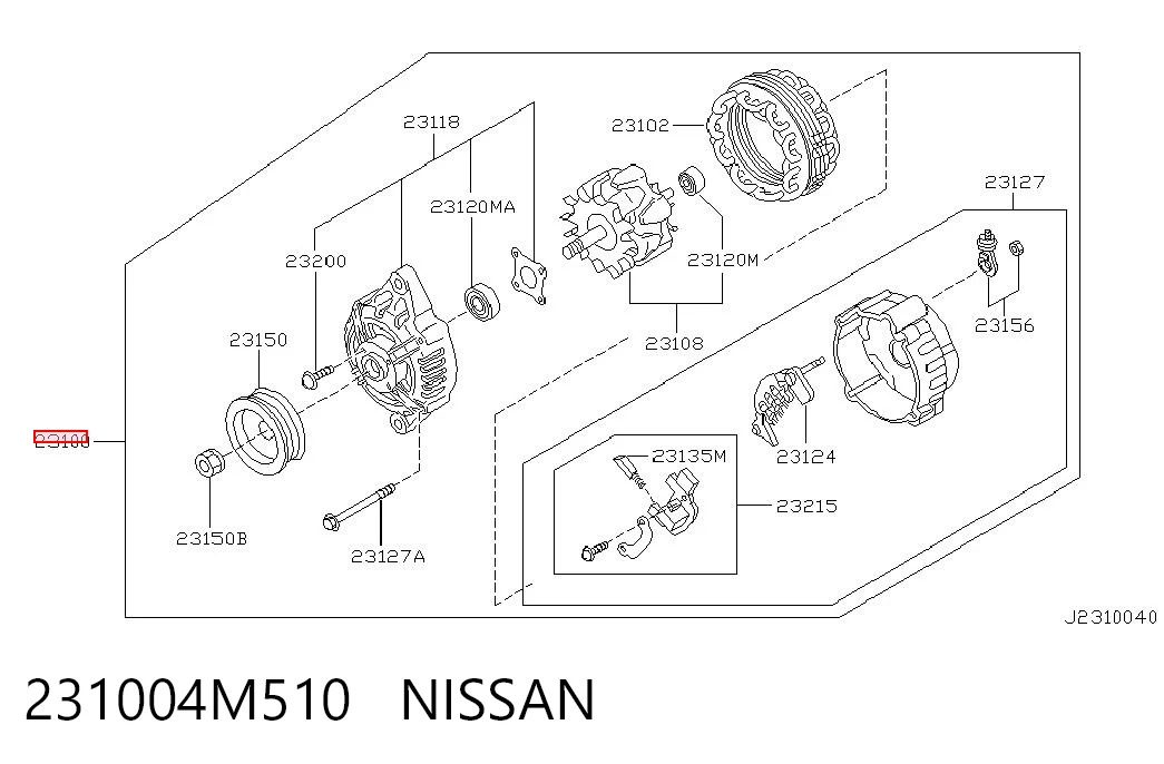 231004M510 Nissan/Infiniti