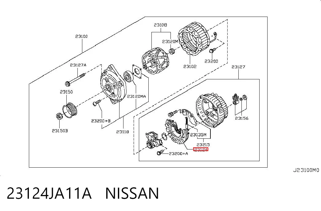 Alternador Diodo Puente Rectificador Nissan Murano SUV comprar en España
