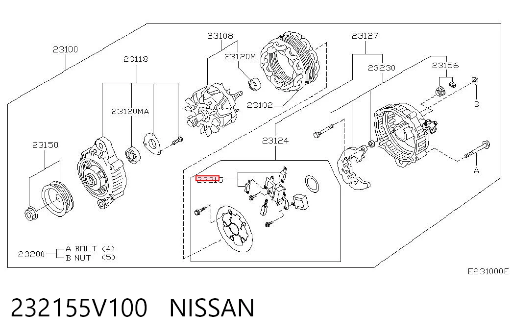 Regulador para Nissan Almera B10RS