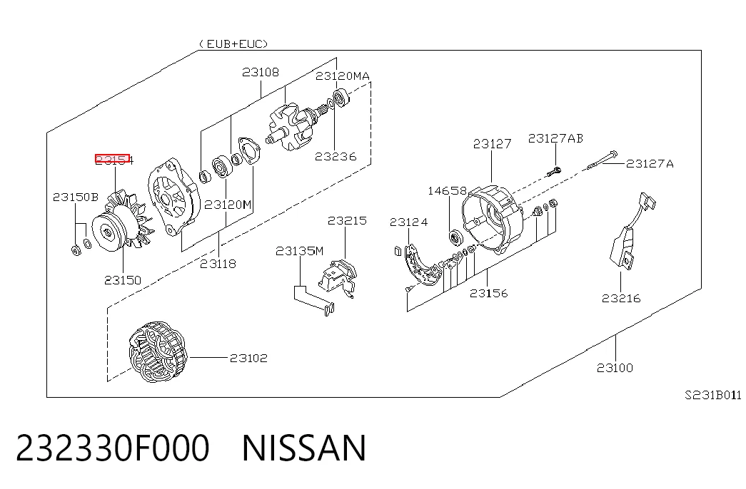 232330F000 Nissan/Infiniti