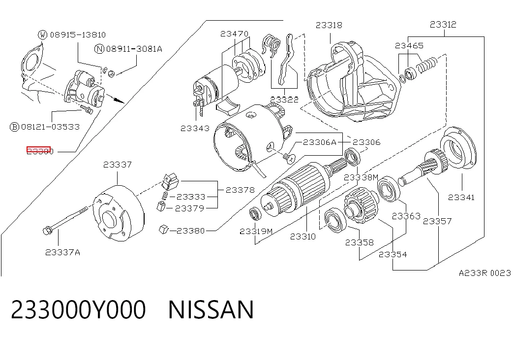 Burro de arranque  Nissan Patrol SUV (K260) (1986 - 1994) precio, desde 103,09 EUR