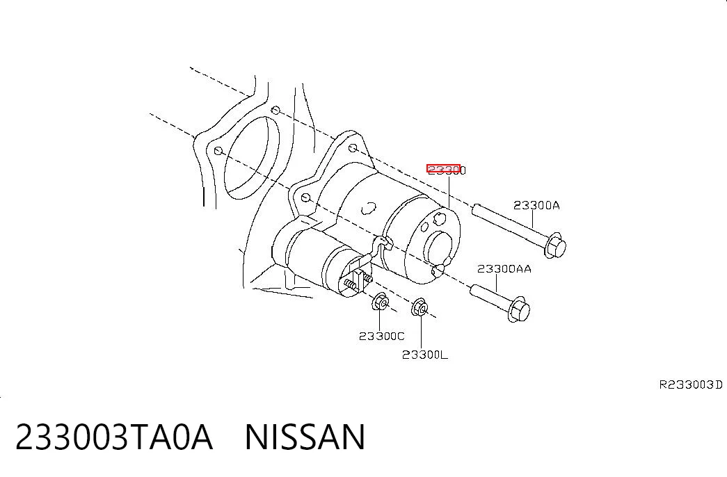 Arranque motores para Nissan Altima L33 