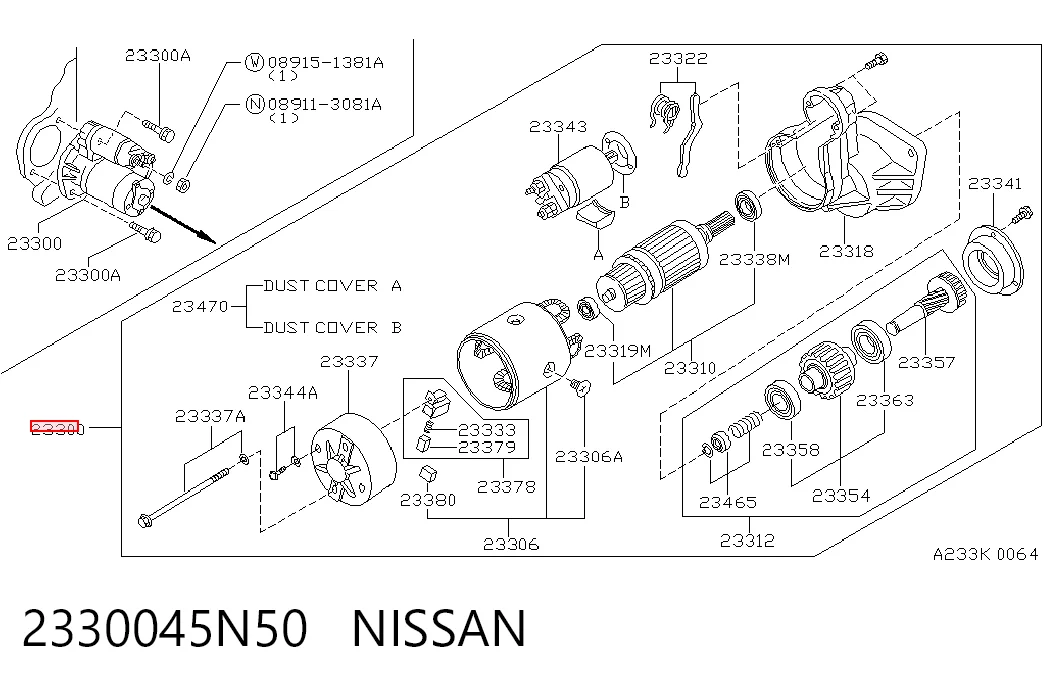 MSN8080 Magneti Marelli Arranque motores