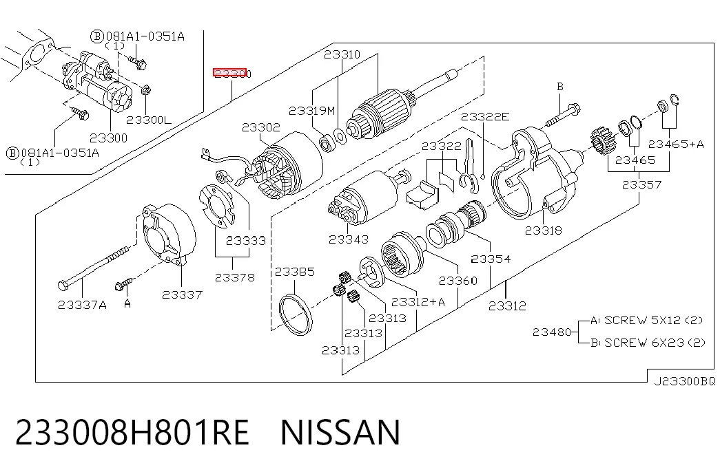 Arrancador Nissan X-Trail  (T30)