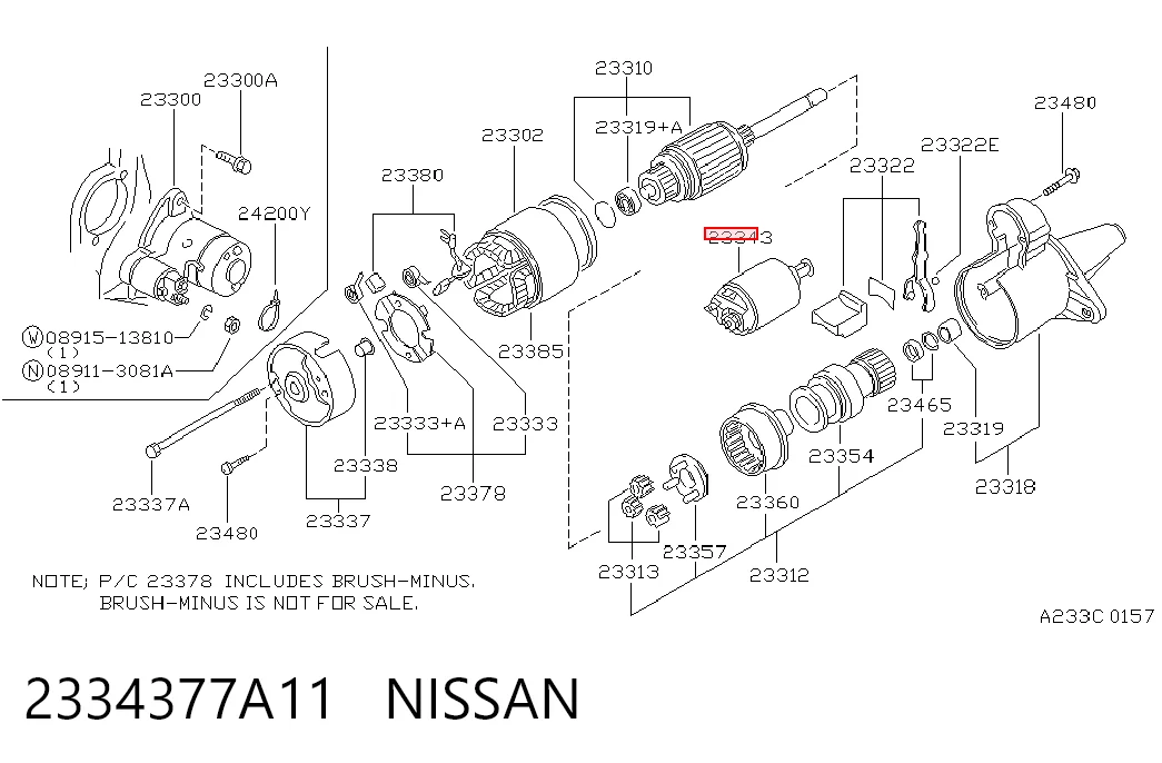  Solenoide de arranque Mazda 3 