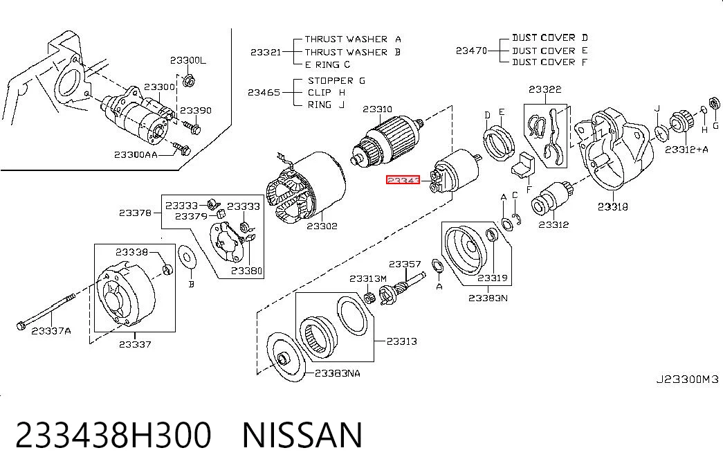 Comprar Solenoide de arranque Nissan X-Trail T30 a bajo precio