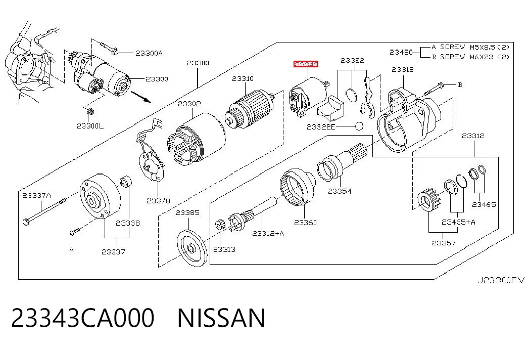 23343CA000 Nissan/Infiniti