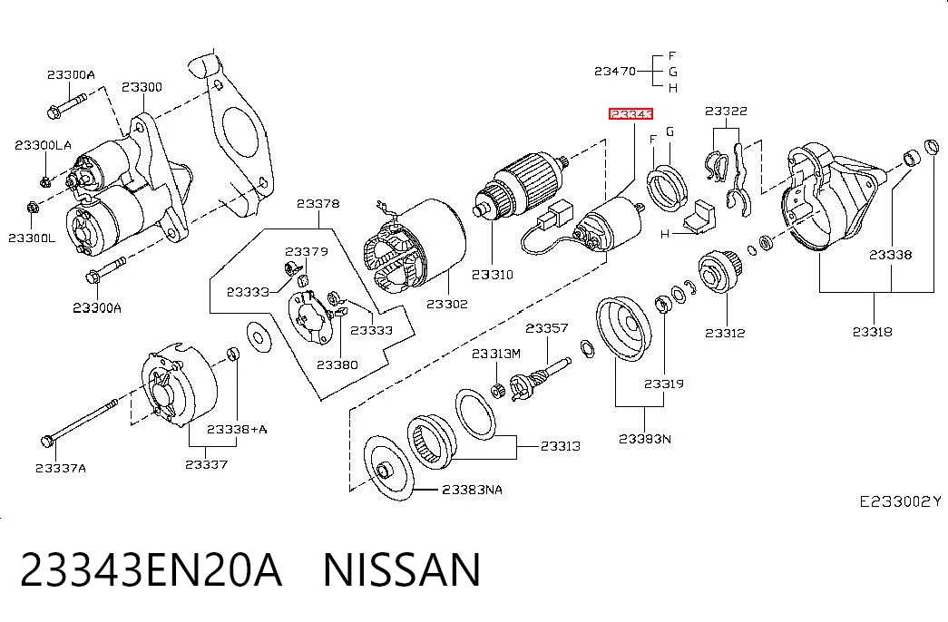 23343EN20A Nissan/Infiniti
