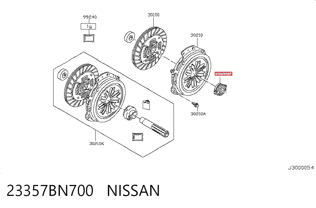Comprar Cojinete de embrague Nissan Micra  K12 a bajo precio