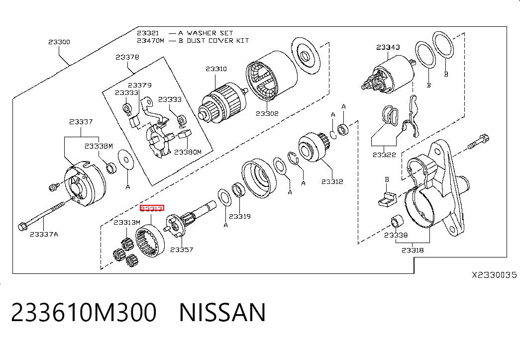 233610M300 Nissan/Infiniti
