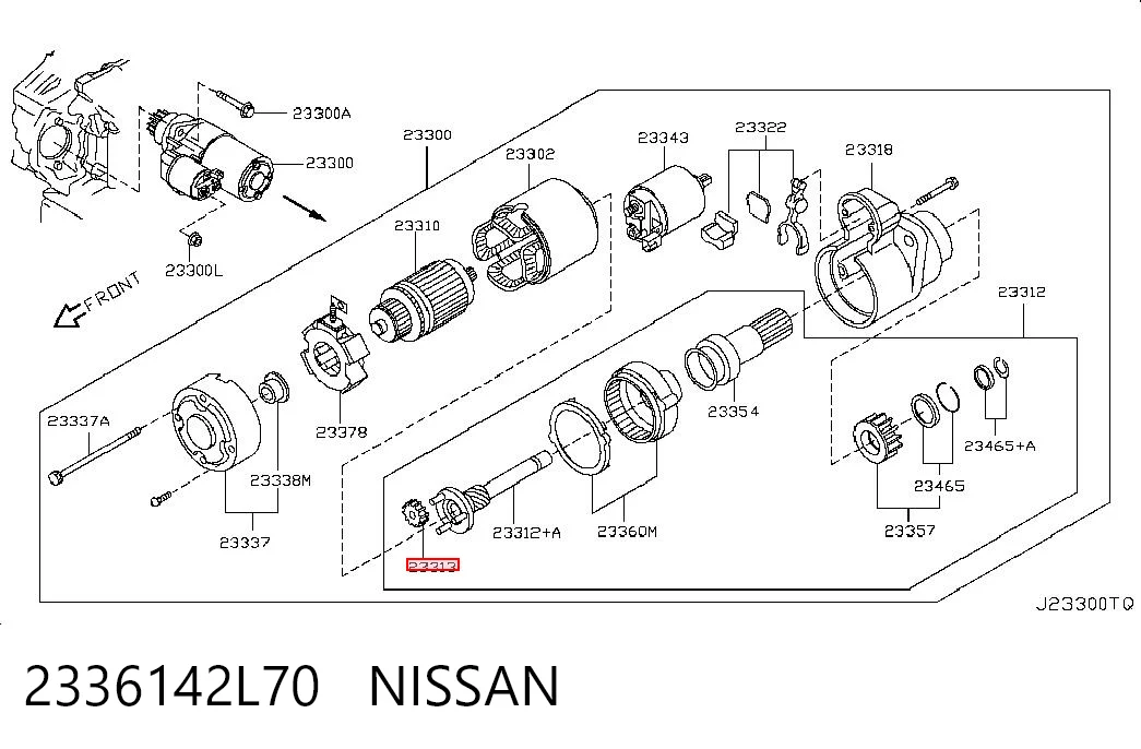 2336142L70 Nissan/Infiniti