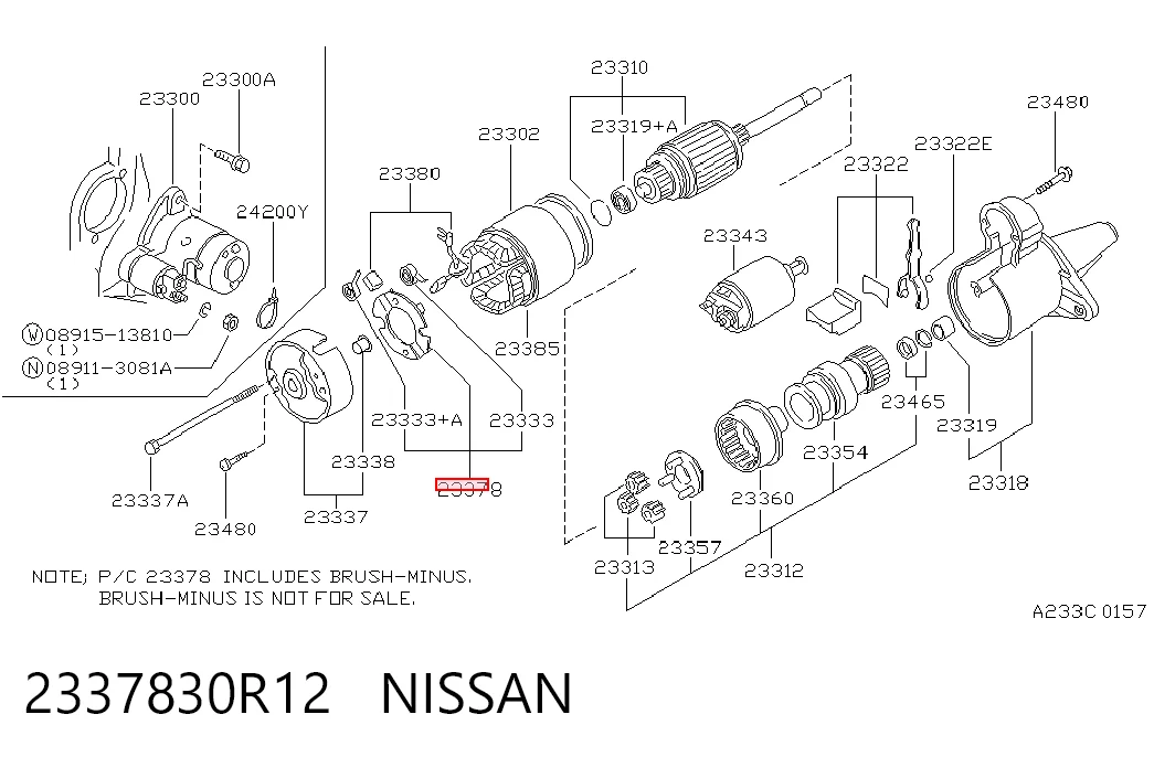 2337830R12 Nissan/Infiniti