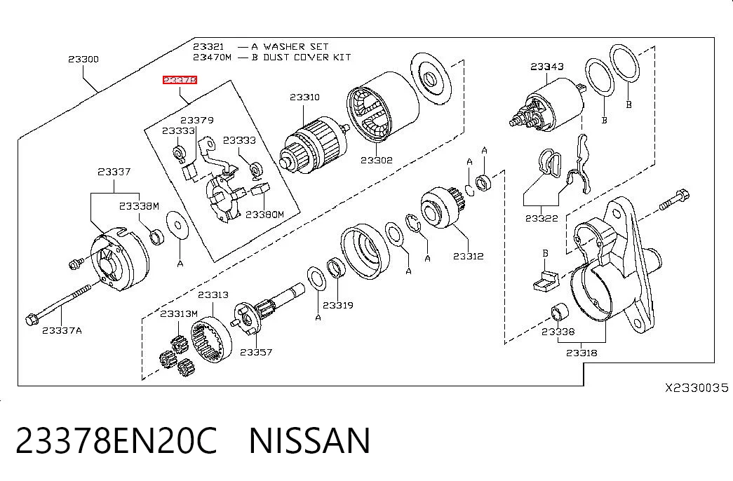 23378EN20C Nissan/Infiniti