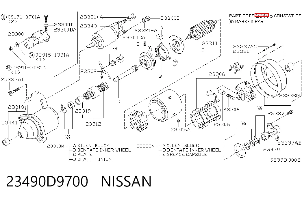 23490D9700 Nissan/Infiniti