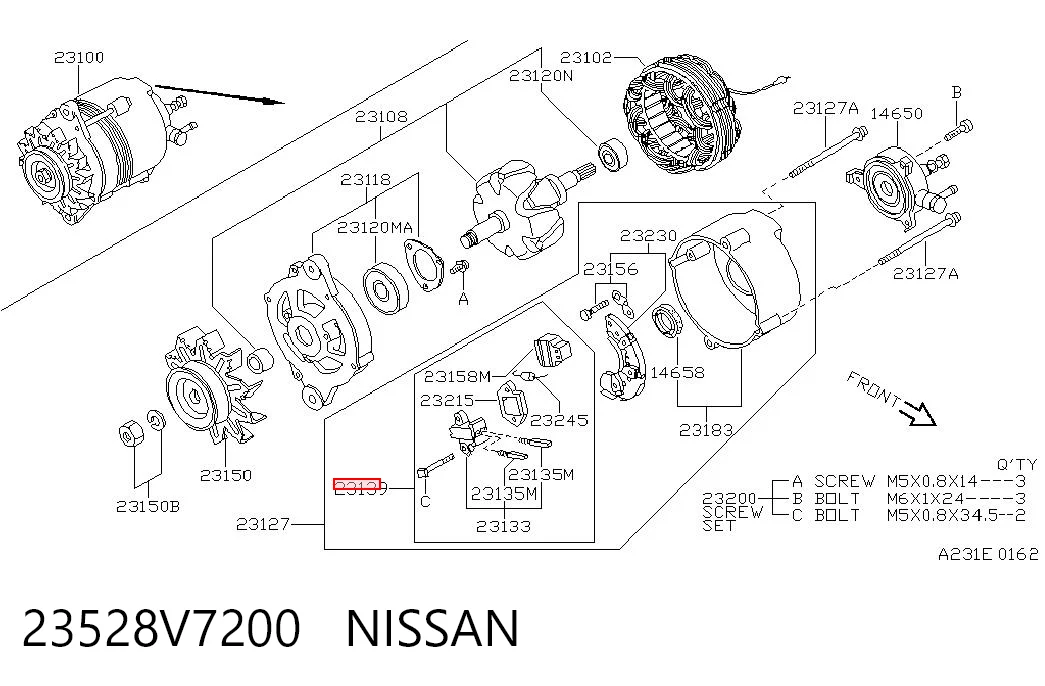  Regulador Nissan Terrano 1
