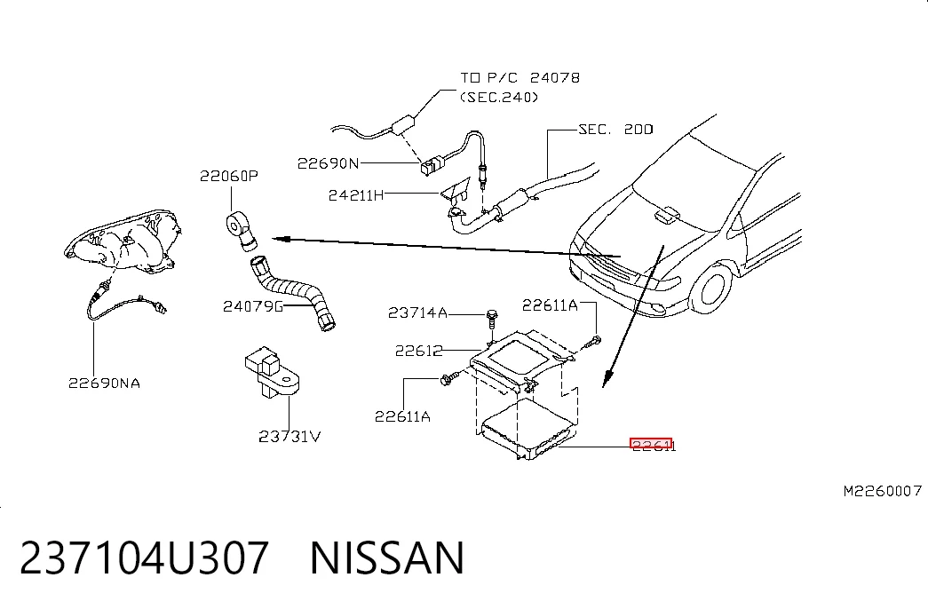 237104U307 Nissan/Infiniti