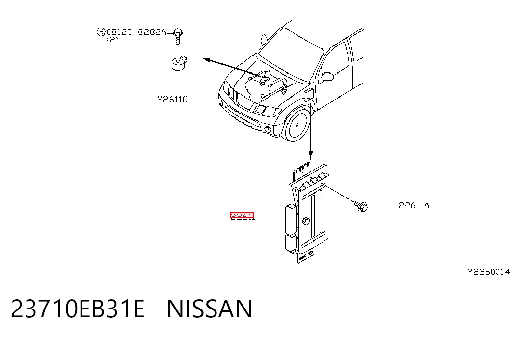 23710EB31E Nissan/Infiniti