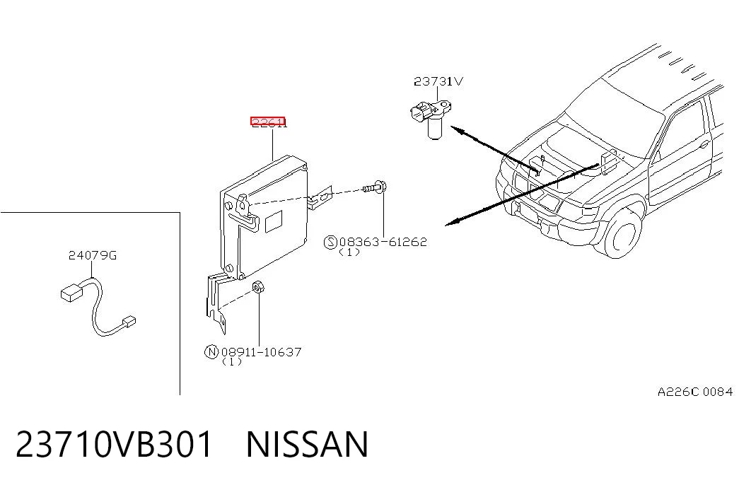 Comprar Unidad de control del motor (ECU) Nissan Patrol  Y61 a bajo precio