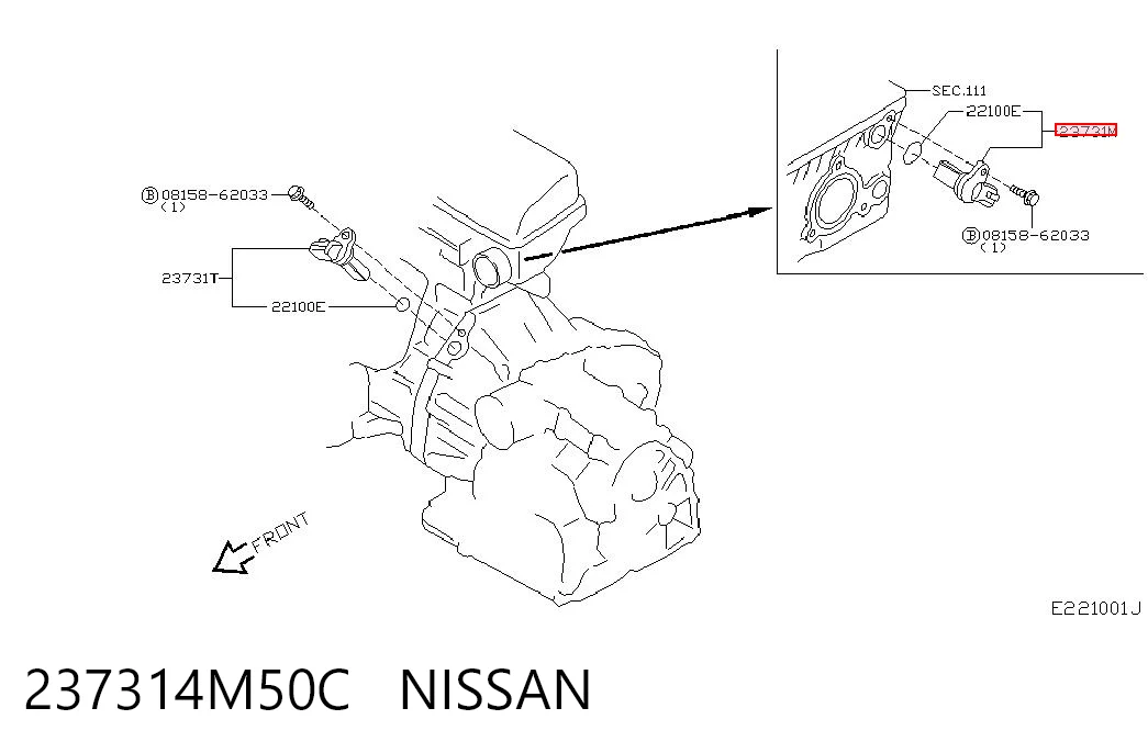 237314M50C Nissan/Infiniti