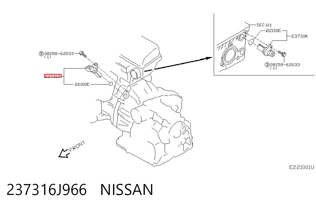 237316J966 Nissan/Infiniti