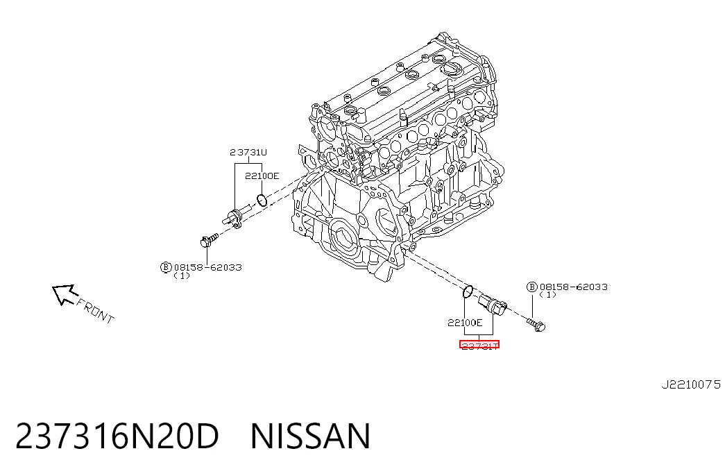 Sensor ckp X-Trail  SUV (2001-2007) original desde 26,38 €
