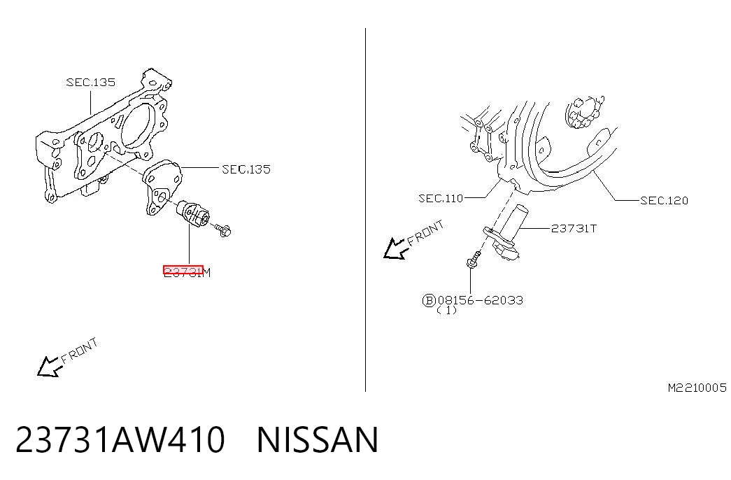 23731AW410 Nissan/Infiniti