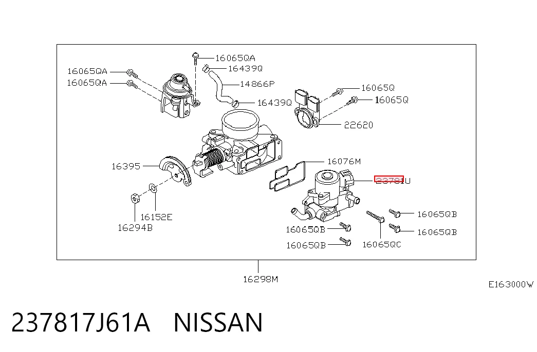 237817J61A Nissan/Infiniti