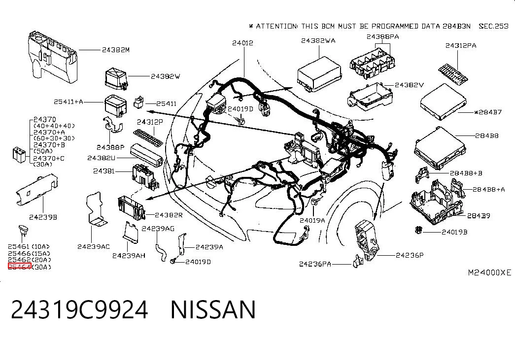 24319C9924 Nissan/Infiniti
