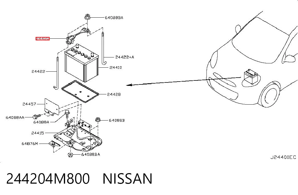 244204M800 Nissan/Infiniti