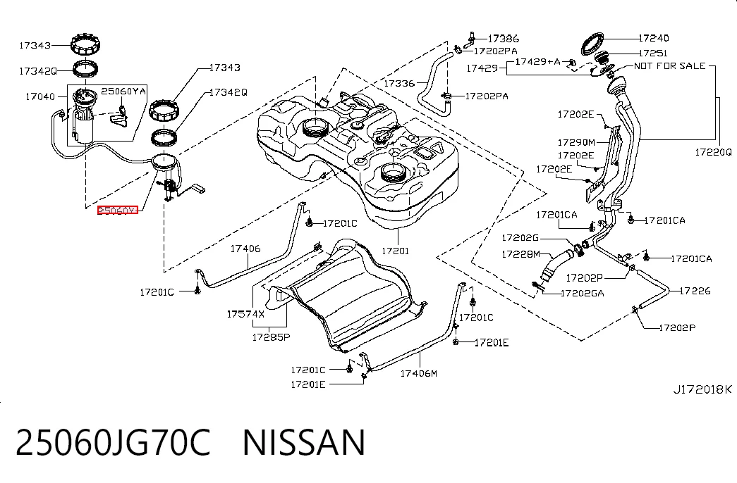 Indicador de nivel de combustible Nissan X-Trail SUV (T31) (2007 - 2014) precio, desde 62,44 EUR