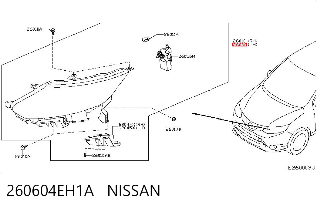 260604EH1A Nissan/Infiniti