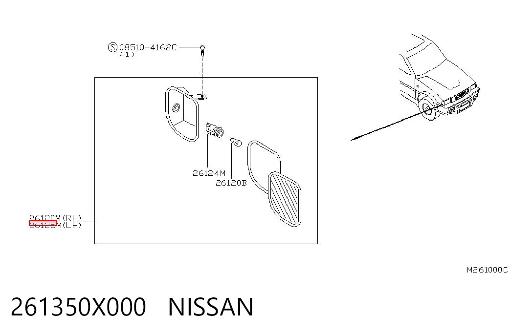 261350X000 Nissan/Infiniti