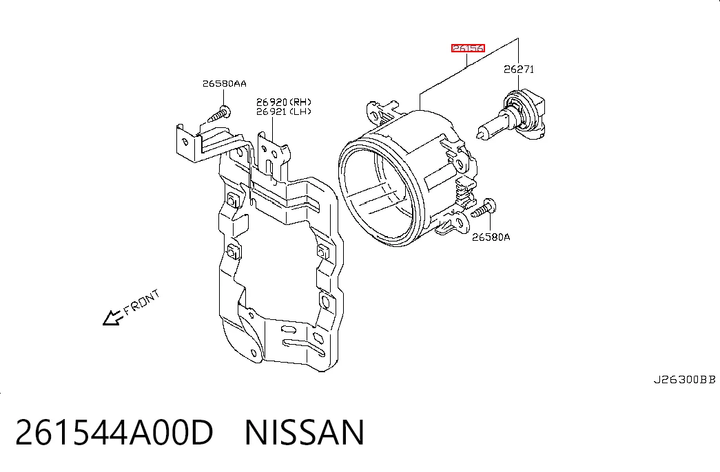 261544A00D Nissan/Infiniti