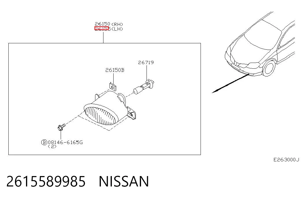 2615589985 Nissan/Infiniti