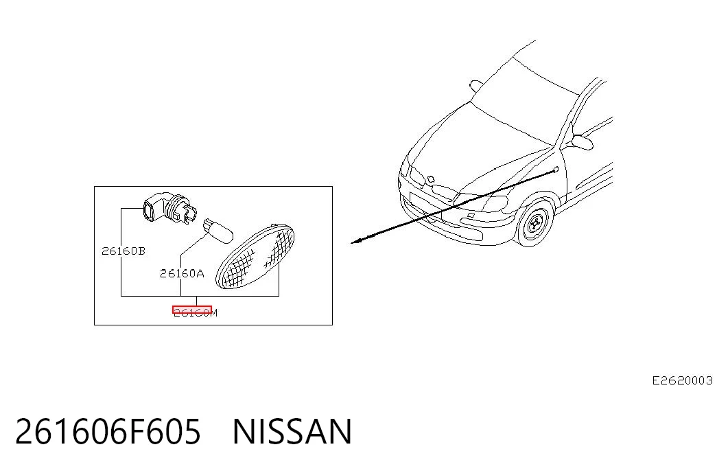 261606F605 Nissan/Infiniti